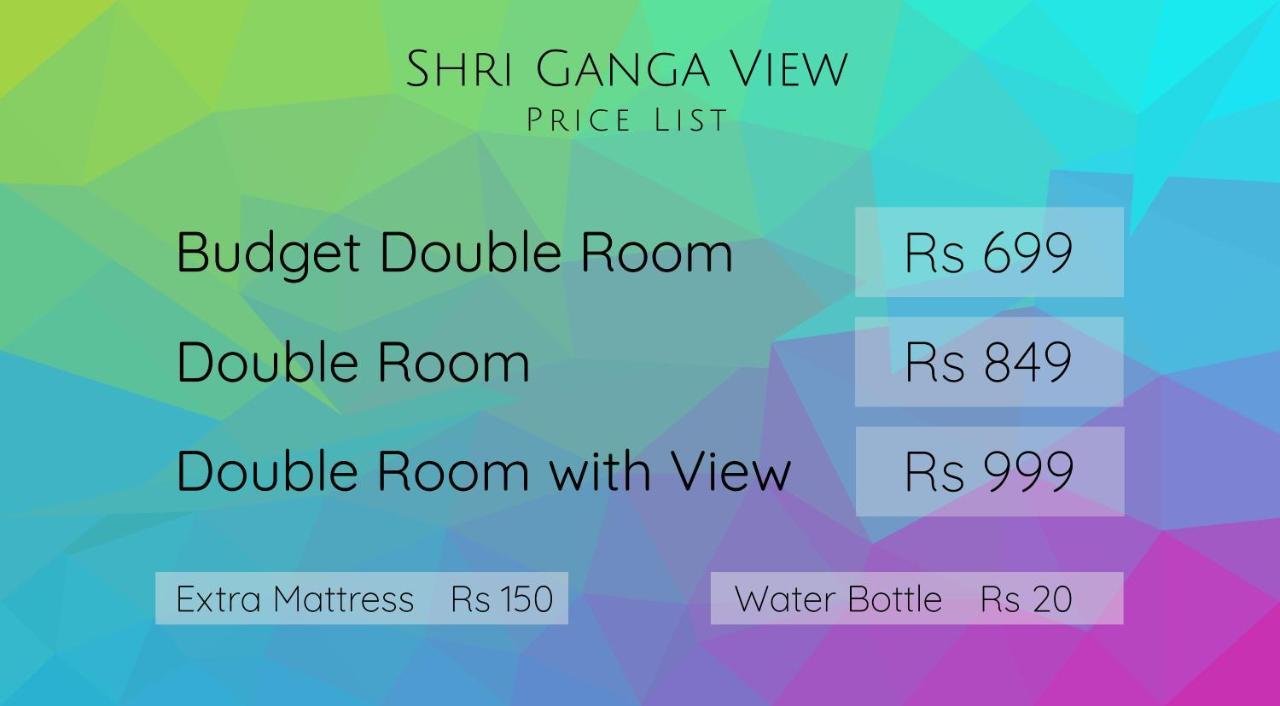 Shri Ganga View Guest House Rishīkesh Eksteriør billede